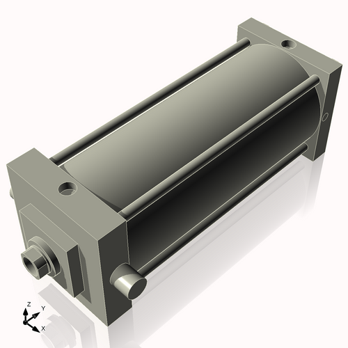 Isometric View of 7ATF15NCK1.75S4