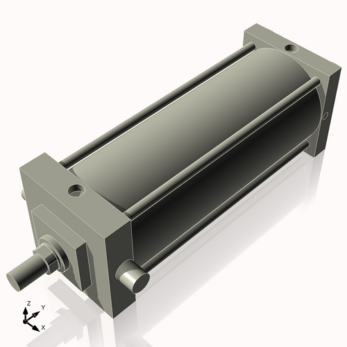 Isometric View of 7ATF16NCK1.75