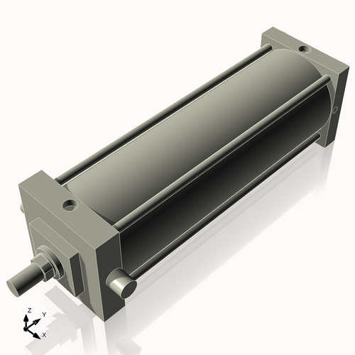 Isometric View of 7ATF20NCK1.75