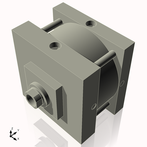 Isometric View of 8AC1CCK1.75S4