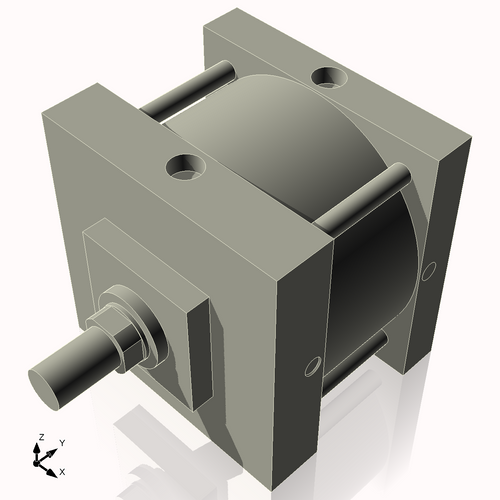 Isometric View of 8AC2CCK1.75