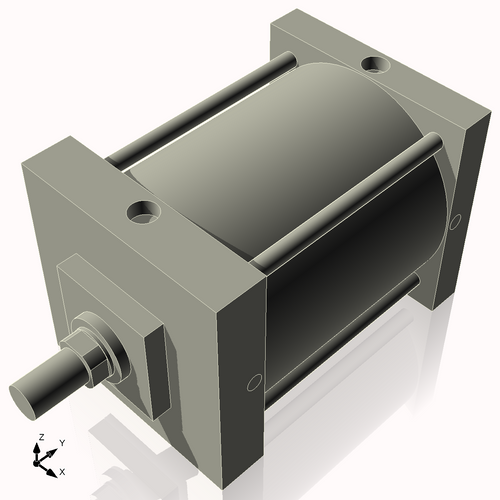 Isometric View of 8ASF7NCK1.75