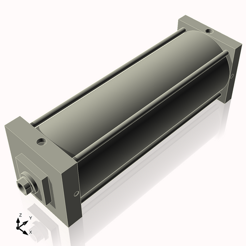 Isometric View of 8ASF22CCK1.75S4