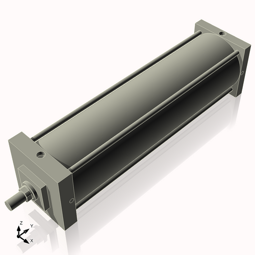 Isometric View of 8ASF28NCK1.75