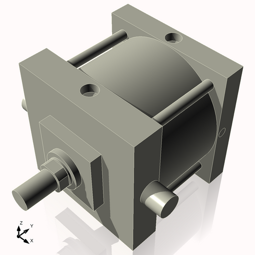 Isometric View of 8ATF3NCK1.75