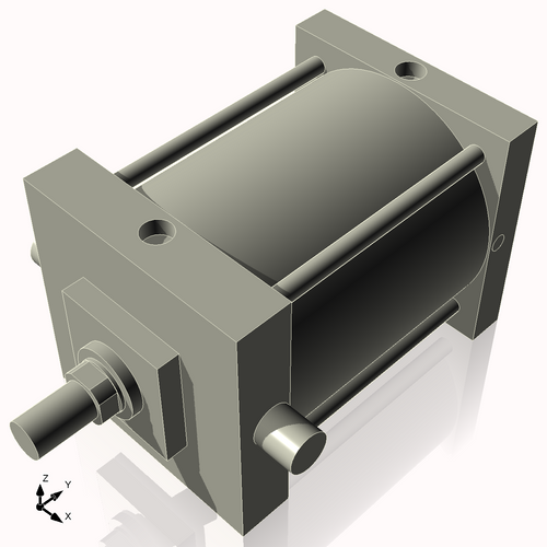Isometric View of 8ATF7NCK1.75