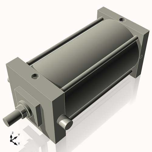 Isometric View of 8ATF13NCK1.75