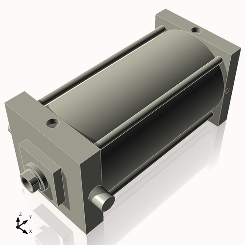 Isometric View of 8ATF13NCK1.75S4