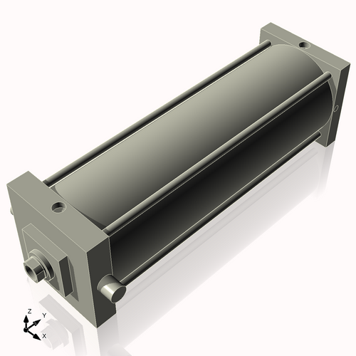 Isometric View of 8ATF23CCK1.75S4