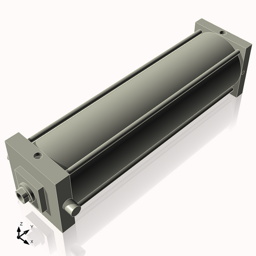 Isometric View of 8ATF28CCK1.75S4