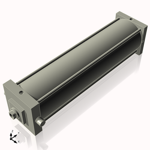 Isometric View of 8ATF30NCK1.75S4