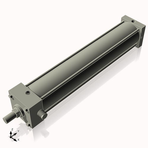 Isometric View of 4ATF21NCK1.375