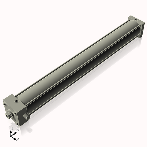 Isometric View of 4ATF36NCK1.375S4