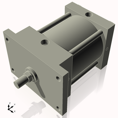 Isometric View of 5AFF3NC