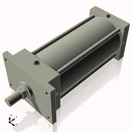 Isometric View of 5AFF9CCK1.375