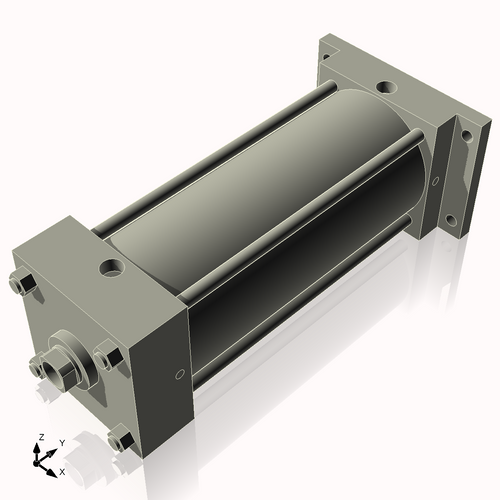 Isometric View of 5ARF10NCK1.375S4