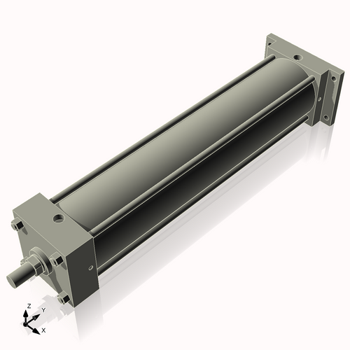 Isometric View of 5ARF22CCK1.375