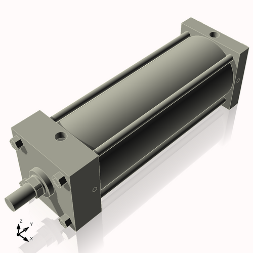 Isometric View of 5ASF12NCK1.375