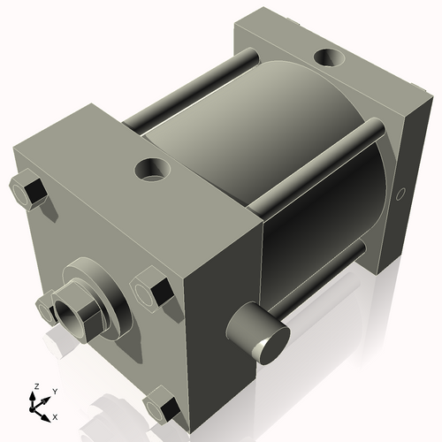 Isometric View of 5ATF3NCK1.375S4