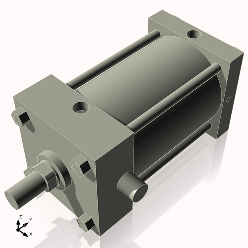 Isometric View of 5ATF5NCK1.375