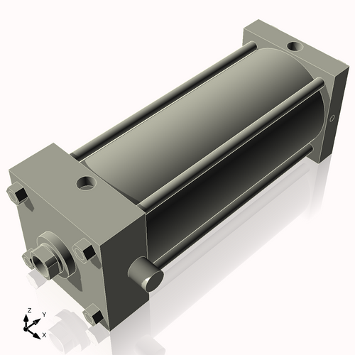 Isometric View of 5ATF10NCK1.375S4