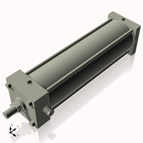 Isometric View of 5ATF16NCK1.375