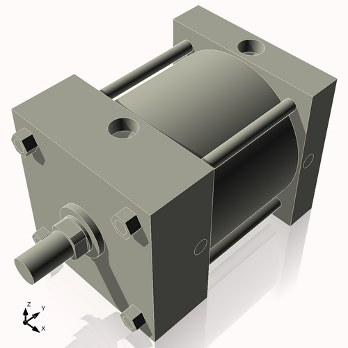 Isometric View of 6AC3NC