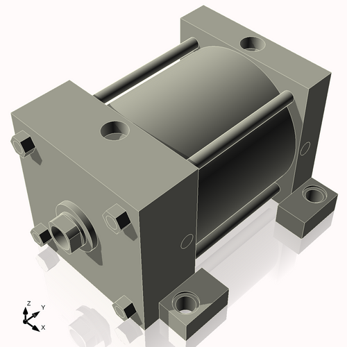 Isometric View of 6ASL4NCKS4