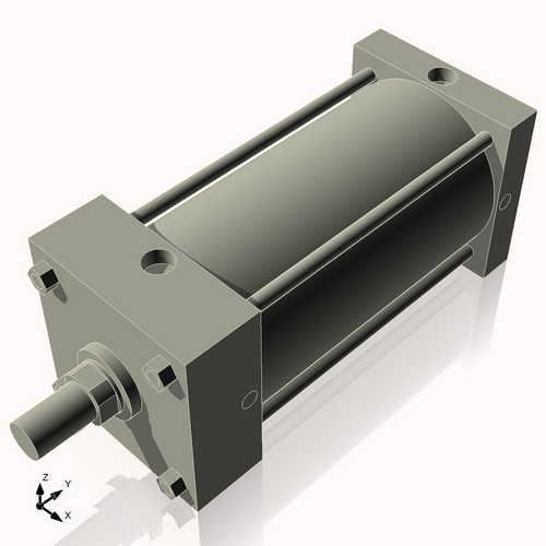Isometric View of 6AC9NCK1.75