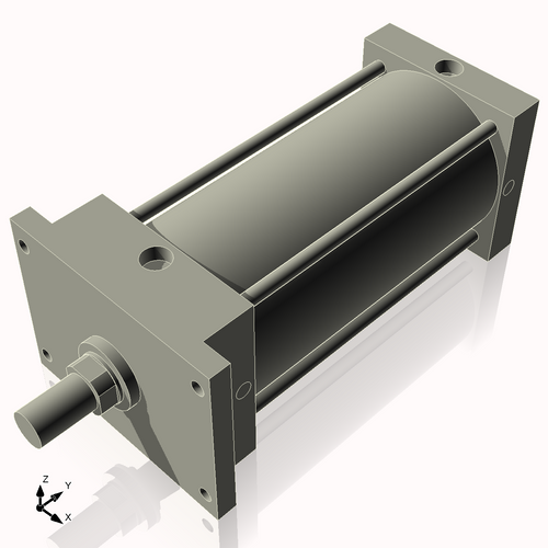 Isometric View of 6AFF10NCK1.75