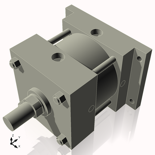 Isometric View of 6ARF1NCK1.75