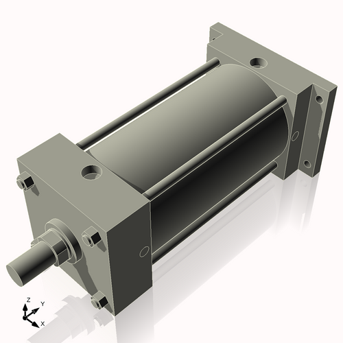 Isometric View of 6ARF9NCK1.75