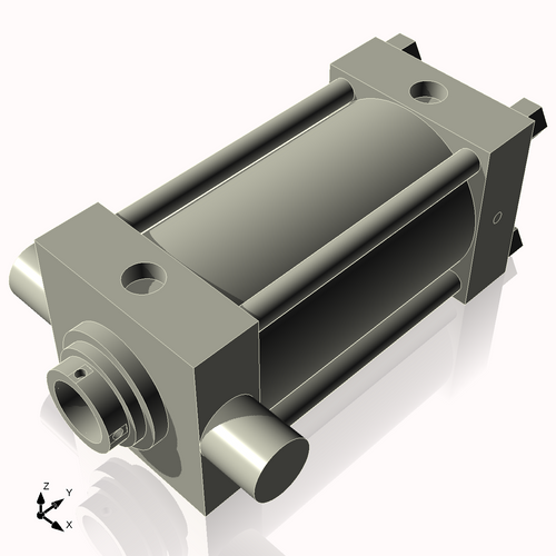 Isometric View of CN8HHTF11CCK4S4