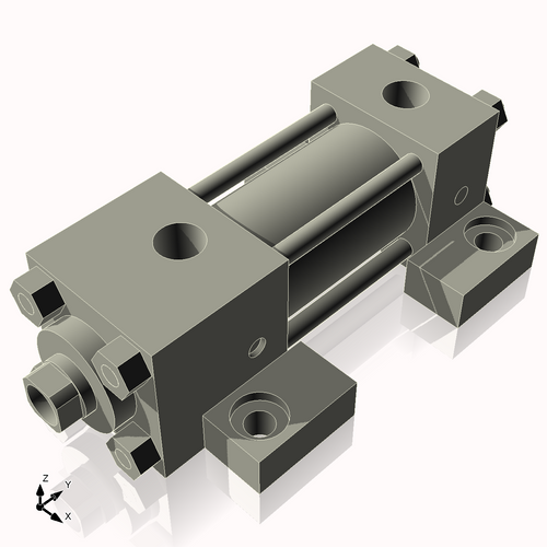 Isometric View of CN1.125MHSL1CCKS4