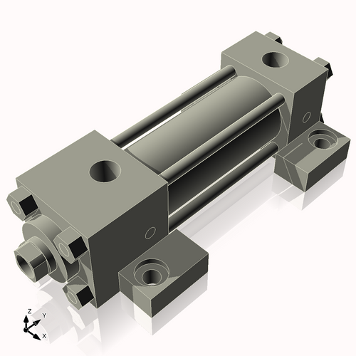 Isometric View of CN1.125MHSL2NCKS4