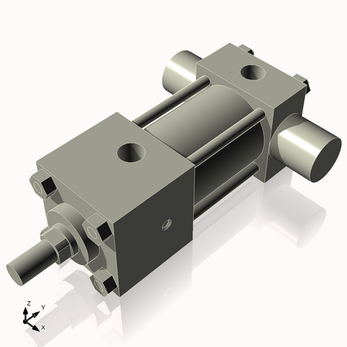 Isometric View of CN1.5MHTR1CC