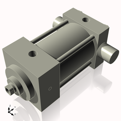 Isometric View of CN2.5MHTR2NCKS4