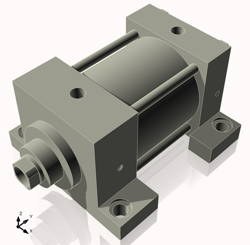 Isometric View of CN3.25MHSL2CCKS4