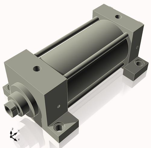 Isometric View of CN3.25MHSL5CCKS4