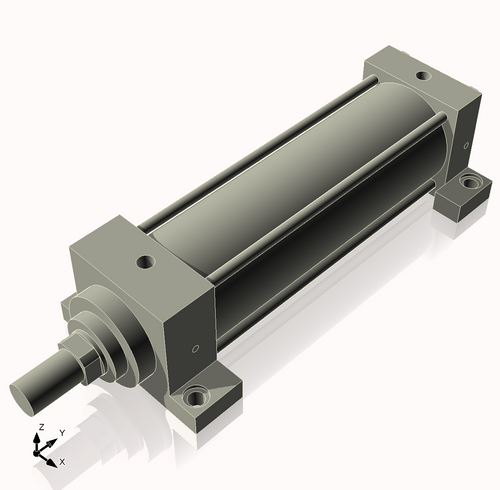 Isometric View of CN3.25MHSL9NCK1.375