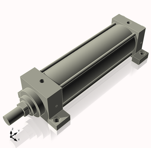 Isometric View of CN3.25MHSL10NCK1.375