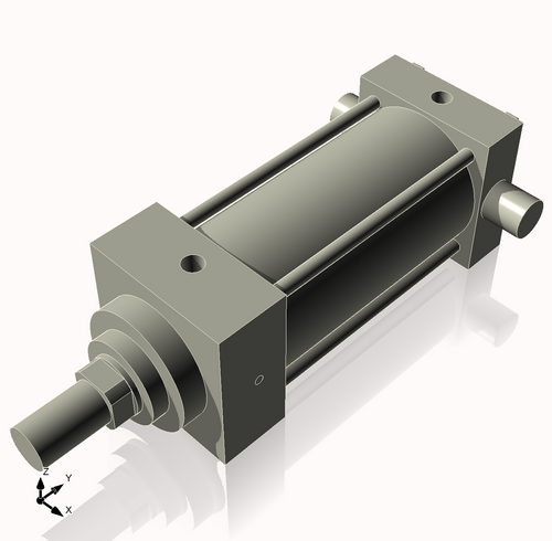 Isometric View of CN3.25MHTR5NCK1.375