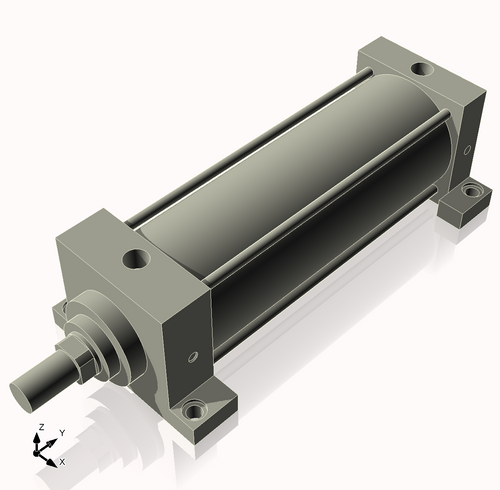 Isometric View of CN4MHSL10CCK1.375