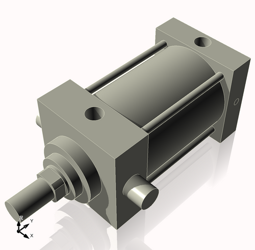 Isometric View of CN4MHTF4NCK1.375