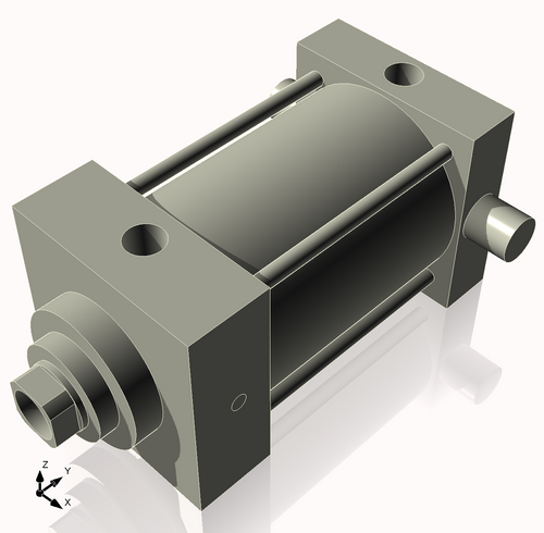 Isometric View of CN4MHTR4NCK1.375S4