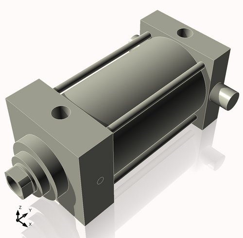 Isometric View of CN4MHTR5NCK1.375S4