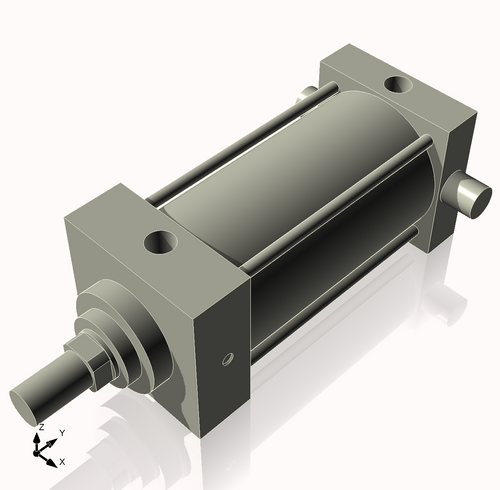 Isometric View of CN4MHTR6CCK1.375