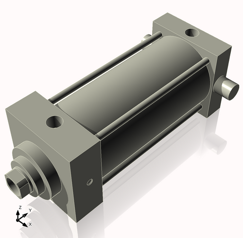 Isometric View of CN4MHTR7CCK1.375S4