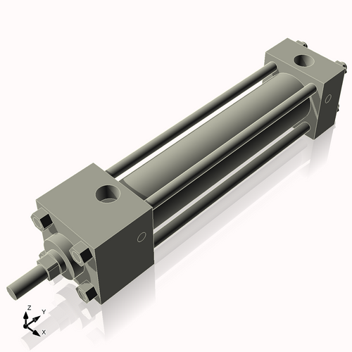 Isometric View of CN1.125ASF4NC