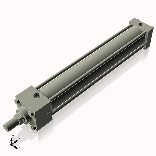 Isometric View of CN2ASF12CCK1